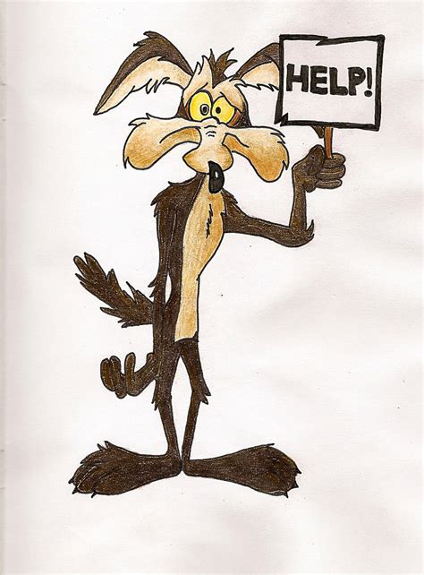 Wile Coyote By Melissa Nuuk On Deviantart