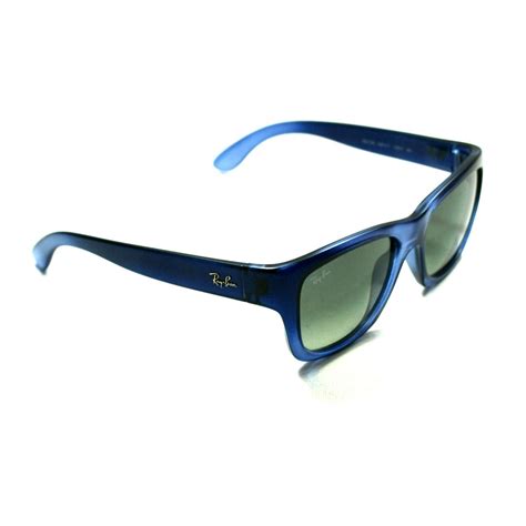 blue frame ray ban aviators