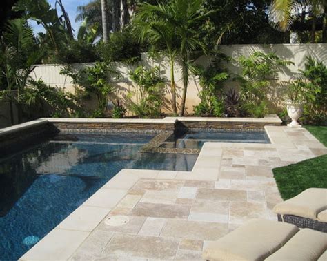 Travertine Pool Deck Houzz