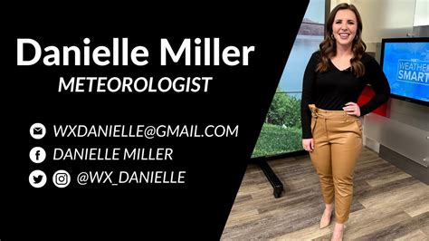 Meteorologist Danielle Miller January 2023 Youtube