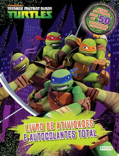 Tartarugas Ninja Livro De Atividade Brochado Nickelodeon Compra