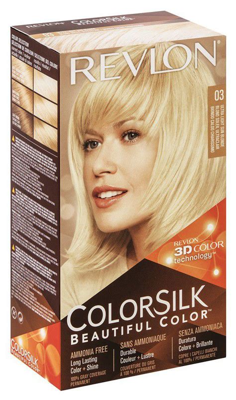 Revlon Colorsilk Permanent Hair Color Ultra Light Sun Blonde