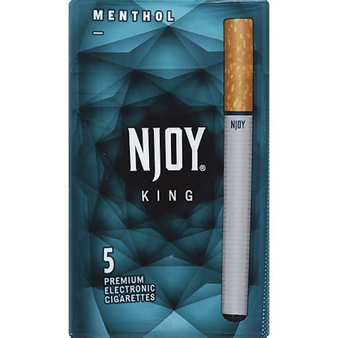 N Joy Electronic Cigarettes Premium Menthol 5 Ea Tobacco Hays