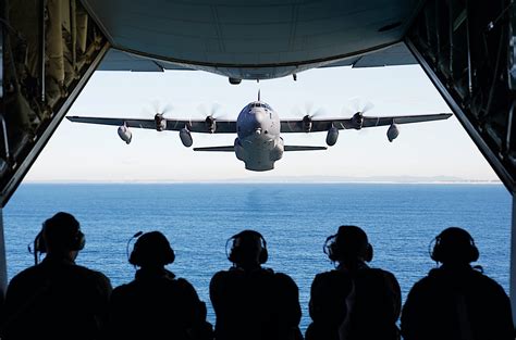 MC 130J Air Commando II Puts On A Show For USAF And RAAF Airmen