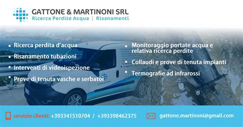 Ricerca Perdite Acqua Gattone Martinoni Srl