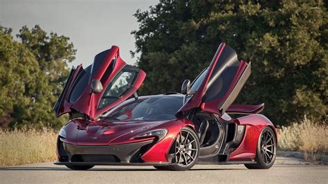 Red Mclaren Car Wallpapers Wallpaper Cave