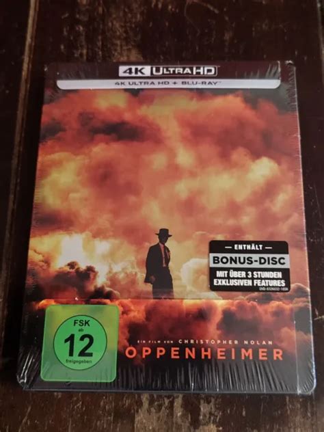 OPPENHEIMER LIMITIERTES 4K Steelbook 2 Disc Edition Neu Und OVP EUR