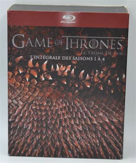 GAME OF THRONES Le Trône de Fer L intégrale des saisons 1 à 4 Blu