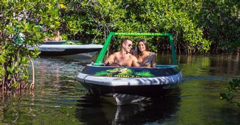 Canc N Selvstyrende Nichupt Lagoon Speedboat Tour Getyourguide