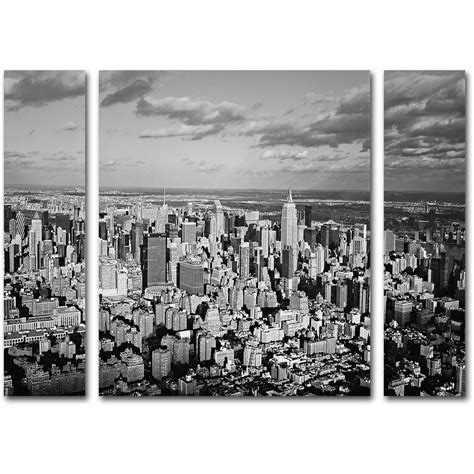 Trademark Fine Art Aerial City By Ariane Moshayedi X Multi