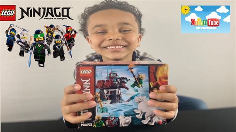 Lego Ninjago Lloyds Journey 70671 Toy Fortress Building Kit Unboxing