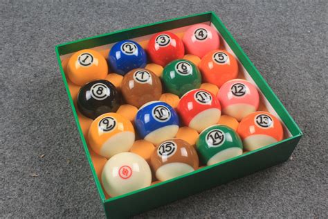 Professional Pool Balls/Billiard Balls Set - WOODS CUES