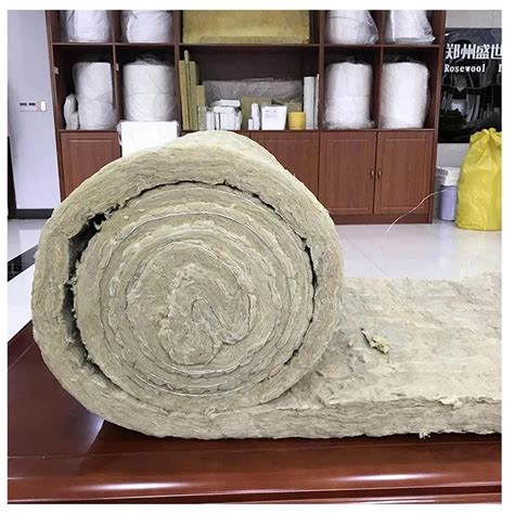 Insulation Fiberglass Heat Glass Wool Roll With Aluminium Foil