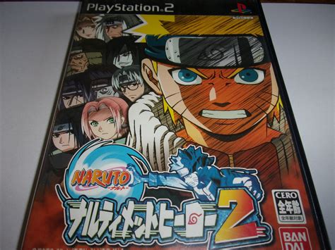 Naruto Ultimate Ninja 2 Bandai 2004 Sony Playstation 2 Ntsc J