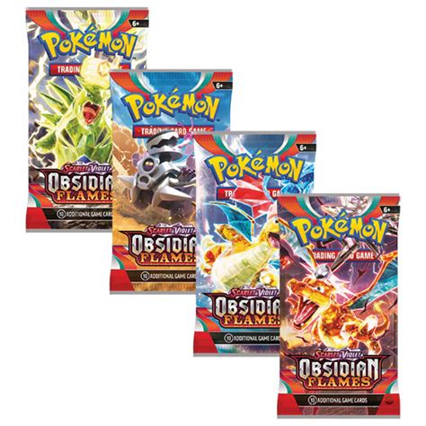 Pokémon Tcg Scarlet And Violet 3 Obsidian Flames Booster Pack The