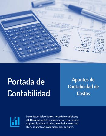 Plantilla De Portada De Informe Financiero