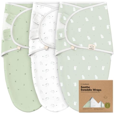 3 Pack Organic Baby Swaddle Sleep Sacks Newborn Swaddle Sack