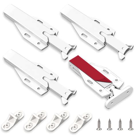 Push To Open Door Latch Jiayi 4 Pack Push Latch For Cabinets Heavy Duty
