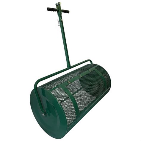 Landzie Inch Metal Basket Lawn And Garden Topdressing Rolling Yard