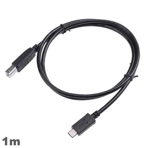 Кабел USB Type-C 3.1 мъжки (хост-хост) към USB-B 2.0 мъжки (устройство ...