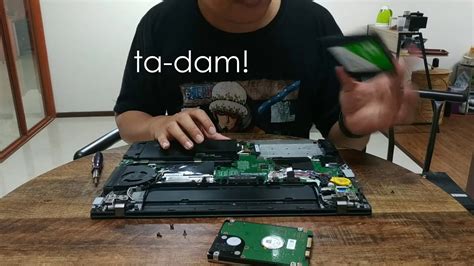 How To Replace And Upgrade Ram And Hdd Ssd M 2 On Lenovo Thinkpad T440 Youtube