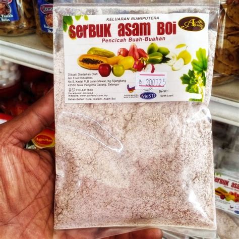 Serbuk Asam Boi 100g Shopee Malaysia