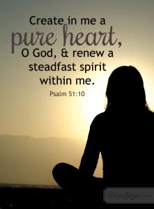 Pure Heart Psalm 51 10 Tricia Goyer