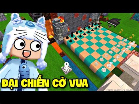 MAP CỜ VUA TRONG MINI WORLD SIÊU ĐỈNH MEOWPEO MINI GAME