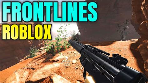 Cant Believe Its A Roblox Game Frontlines Realistic Roblox Fps Youtube