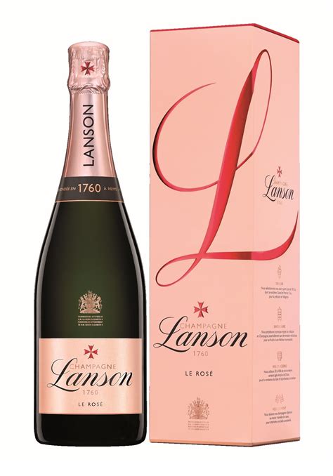 Lanson Ros Label Brut Rose Cl Dfds Dutyfree