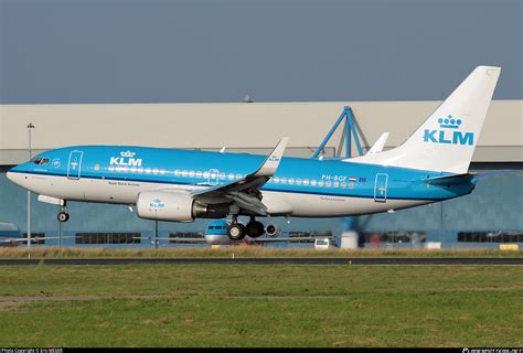 PH BGF KLM Royal Dutch Airlines Boeing 737 7K2 WL Photo By Eric MEIJER