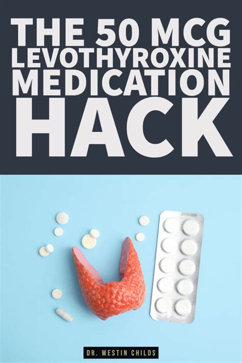 The 50 Mcg Levothyroxine And Synthroid Medication Hack