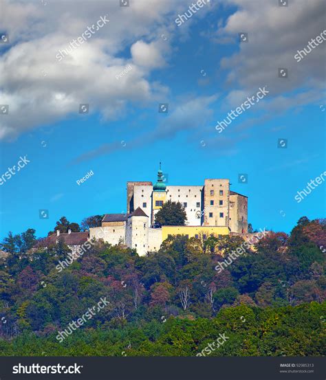 Castle Buchlov First Building Castle Dates Stock Photo 92985313