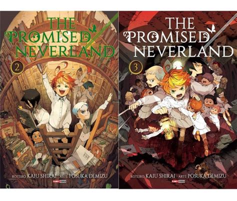 The Promised Neverland Kit Vol 2 E 3 Mangá Panini Lacrado