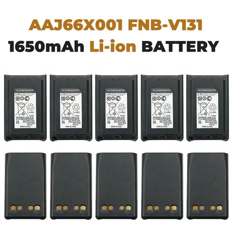 X Mah V Replacement Li Ion Battery For Yaesu Vertex Standard