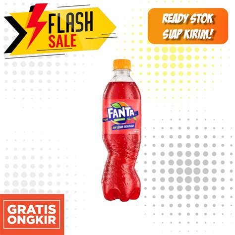 Jual Minuman Bersoda Fanta Seru 390 Ml Shopee Indonesia