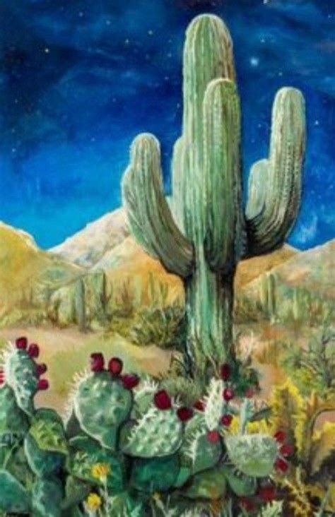 Pin by Debra Campbell on Acrylic Paintings | Desert art, Southwest art ...