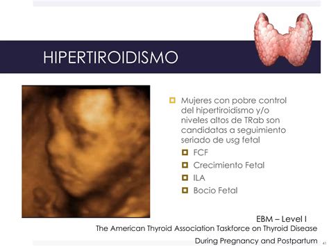 Enfermedad Tiroidea Y Embarazo Ppt