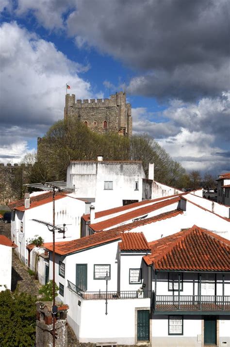 Castle Of Braganca, Portugal Stock Image - Image of building, tree: 15608157