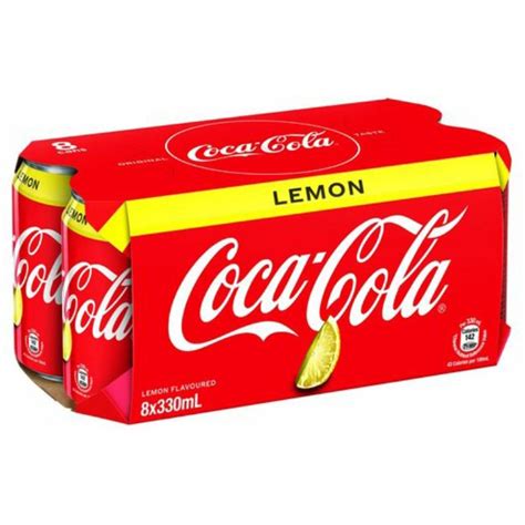 Coca Cola Lemon Soda 8 X 330ml Shopee Philippines