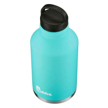 Bubba 64 oz Blue Stainless Steel Water Bottle with Wide Mouth - Walmart ...