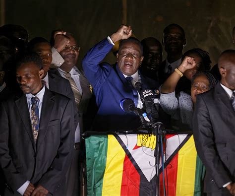 Zimbabwe S Incoming Leader Announces Democracy