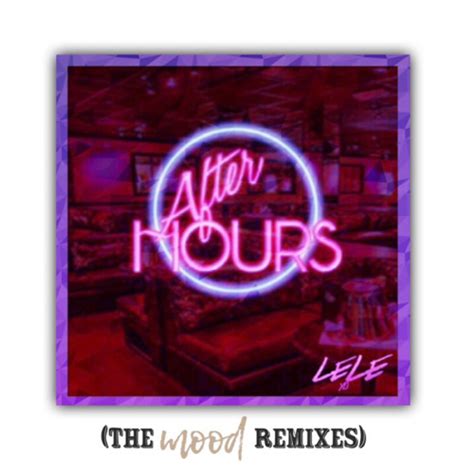 Stream After Hours Brainrek Remix By Lele Xo Listen Online For Free