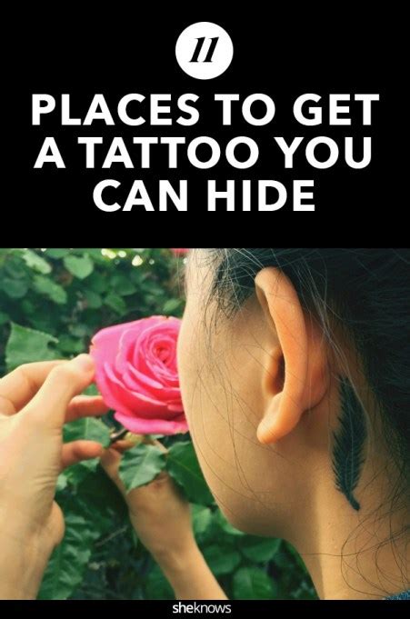 11 Discreet Places To Get A Tattoo Because It’s Fun To Have A Little Secret Sheknows