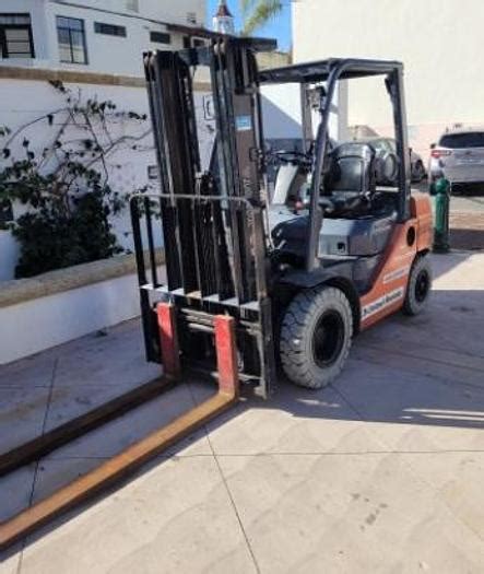 Used Toyota Fgu K Warehouse Forklift For Sale In Ventura Calif