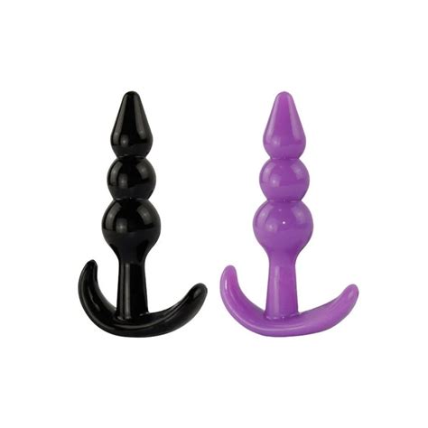 Plug Anal Escalonado Em Silicone X Cm Lovely Sex Shop