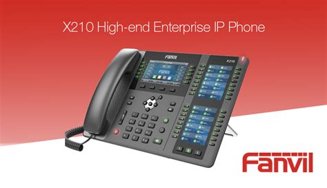 Introducing the Fanvil X210 Enterprise IP Phone | VoIP Uncovered