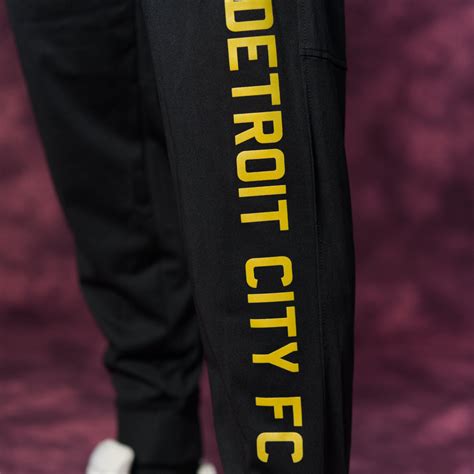 Dcfc Sportiqe Discovery Track Pants Black Detroit City Football Club