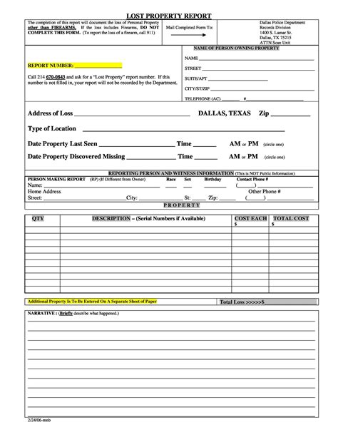 20 Police Report Template Examples Fake Real ᐅ Artofit