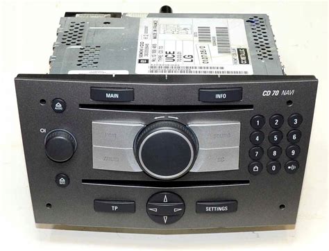 Radio Nawigacja CD70 NAVI Opel ASTRA H ZAFIRA B Wylogowane 13188465 Za